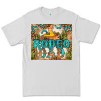 Dove Grey Western Rodeo Dad Tumbler Premium Tee - BundleAndBundleShop