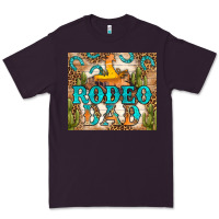 Plum Western Rodeo Dad Tumbler Premium Tee - BundleAndBundleShop