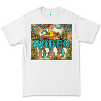 White Western Rodeo Dad Tumbler Premium Tee - BundleAndBundleShop