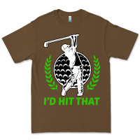 Cacao id hit that funny golfing golf Premium Tee - artisFamous