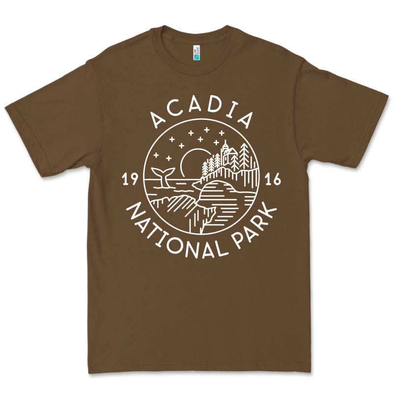 A.ca.di.a National Park 1916 Mai.ne Bar Harbor T Sh Premium Tee by artisFamous | Teevron