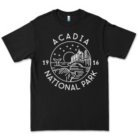 Black a.ca.di.a national park 1916 mai.ne bar harbor t sh Premium Tee - artisFamous