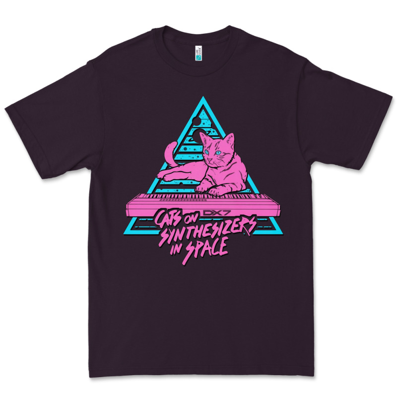 Cats On Synthesizers In Space Premium Tee by artisFamous | Teevron