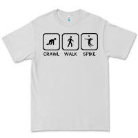 Dove Grey crawl walk spike volleyball Premium Tee - artisFamous