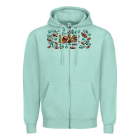 For The Love Of The Game American Football Zipper Hoodie | Teevron
