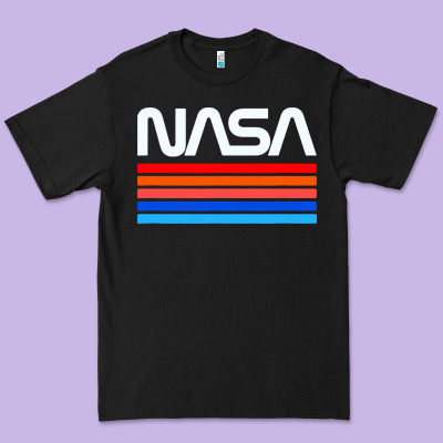 Vintage Retro Nasa Premium Tee Designed By Artisfamous