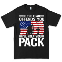 Black if the flag offends you Premium Tee - artisFamous