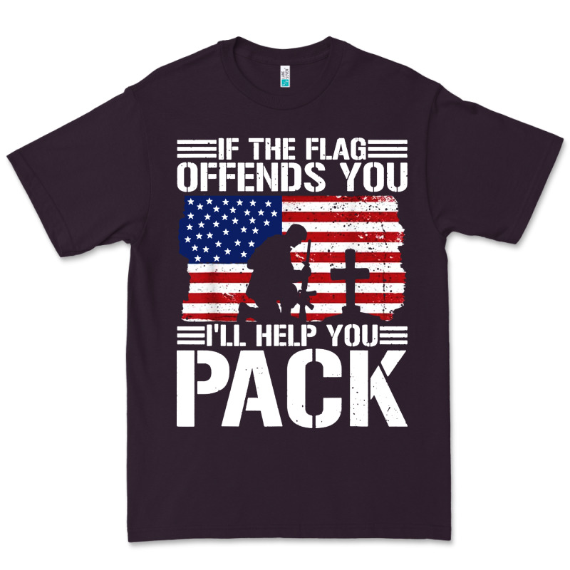 If The Flag Offends You Premium Tee by artisFamous | Teevron