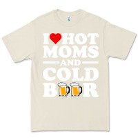 Bone i love heart hot moms cold beer funny adult drinking joke Premium Tee - artisFamous