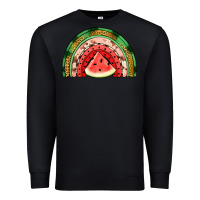 Black watermelon rainbow Premium Sweatshirt - Jasminsmagicworld