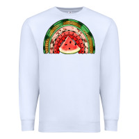 White watermelon rainbow Premium Sweatshirt - Jasminsmagicworld