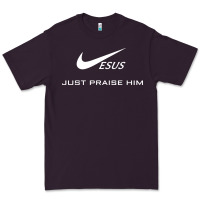 Plum jesus just praise him jesus surfed christian Premium Tee - artisFamous