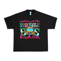 Black captain of the struggle bus bus Urban Heavy Tee - CowhideDigitalArt