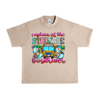 French Oak captain of the struggle bus bus Urban Heavy Tee - CowhideDigitalArt