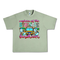 Oil Green captain of the struggle bus bus Urban Heavy Tee - CowhideDigitalArt