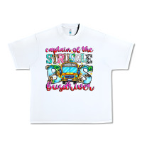 White captain of the struggle bus bus Urban Heavy Tee - CowhideDigitalArt