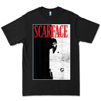 Black scarface distressed movie photo Premium Tee - artisFamous