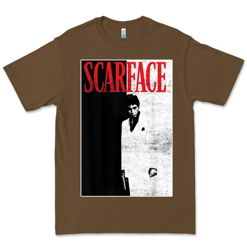 Scarface Distressed Movie Photo Premium Tee by artisFamous | Teevron