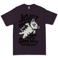 Plum soft kitty warm kitty Premium Tee - artisFamous