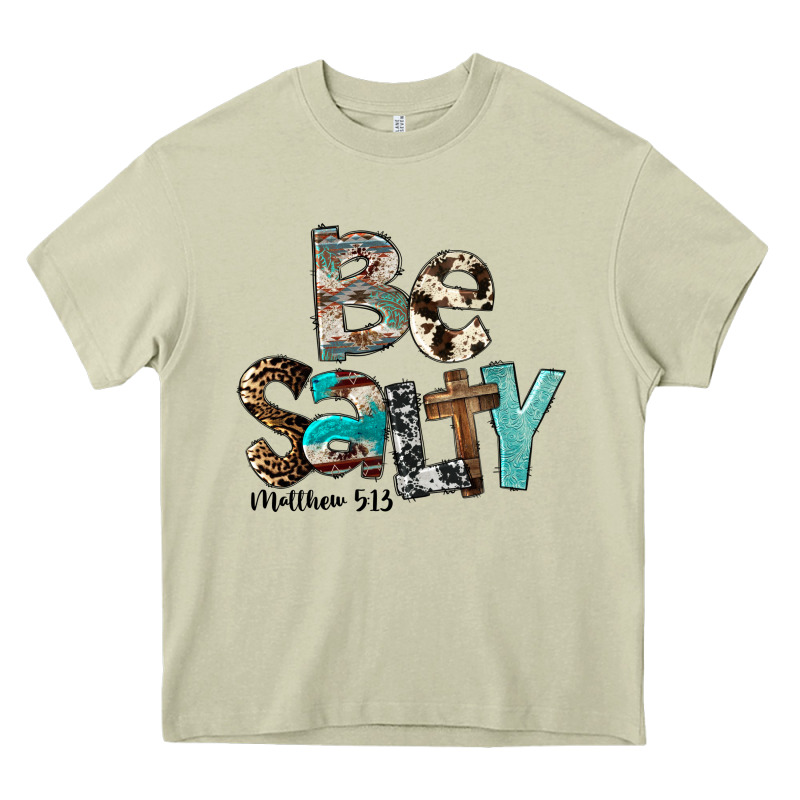 Be Salty Matthew 5:13 Heavy Core Tee by FaDigitalArtStudio | Teevron