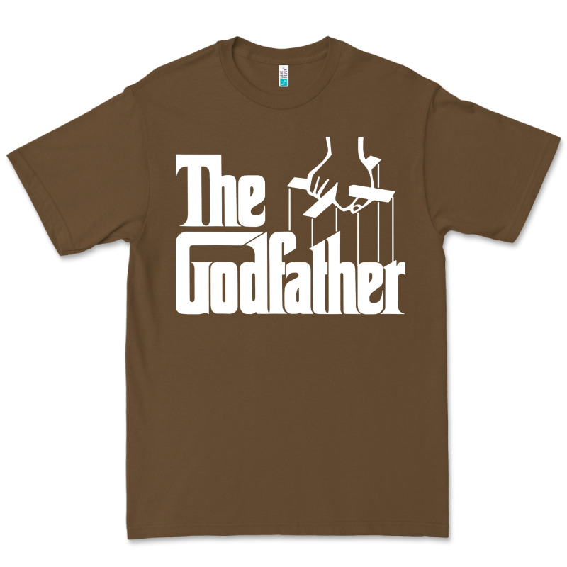 The Godfather Original White Title Premium Tee by artisFamous | Teevron