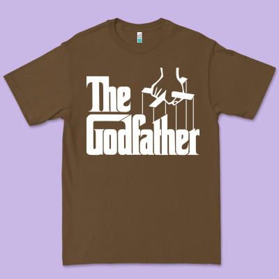 The Godfather Original White Title Premium Tee Designed By Artisfamous