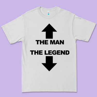 The Man The Legend Funny Adult Humor Premium Tee Designed By Artisfamous