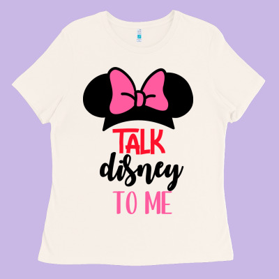 Minnie Mouse Ladies Tee Designed By Cowhidedigitalart
