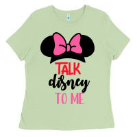 Matcha Minnie Mouse Ladies Tee - CowhideDigitalArt