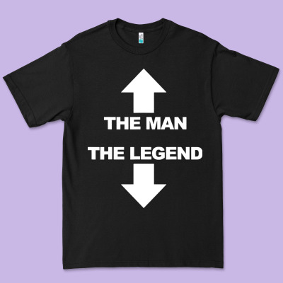 The Man The Legend Funny Adult Humor Premium Tee Designed By Artisfamous