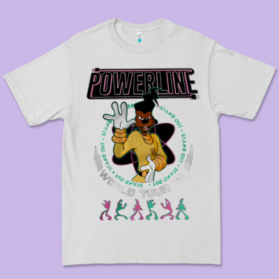 A Movie Powerline Premium Tee Designed By Artisfamous