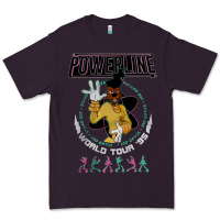 Plum a movie powerline Premium Tee - artisFamous