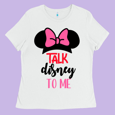 Minnie Mouse Ladies Tee Designed By Cowhidedigitalart