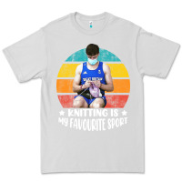 Dove Grey tom daley knitting is my favourite sport  3 Premium Tee - artisFamous