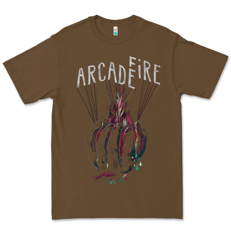Arcade Fire Hand Premium Tee by artisFamous | Teevron