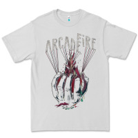 Dove Grey arcade fire hand Premium Tee - artisFamous