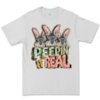 Dove Grey peepin' it real easter day Premium Tee - FaDigitalArtStudio