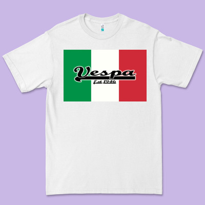 Vespa Motorcycle Premium Tee Designed By Artisfamous
