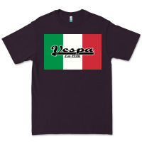Plum vespa motorcycle Premium Tee - artisFamous