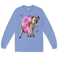 Colony Blue Baby Hyena With Tutu Long Sleeve Tee - LillyAllenDesigns
