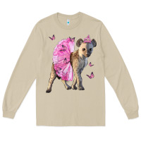 Mushroom Baby Hyena With Tutu Long Sleeve Tee - LillyAllenDesigns