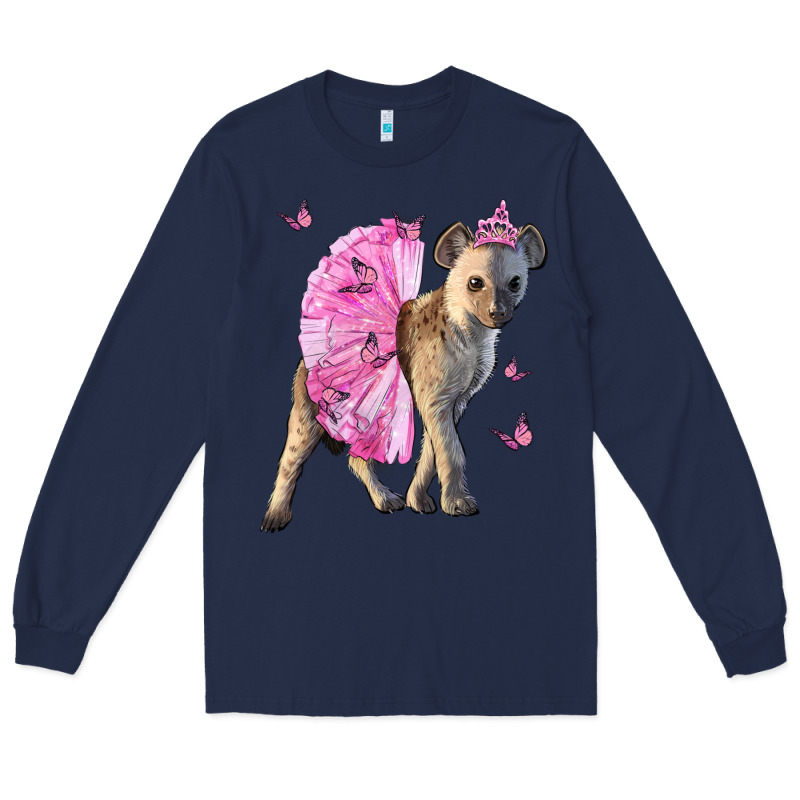 Baby Hyena With Tutu Long Sleeve Tee by LillyAllenDesigns | Teevron
