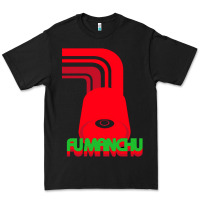 Black fu manchu Premium Tee - artisFamous