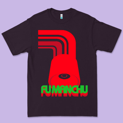 Fu Manchu Premium Tee Designed By Artisfamous