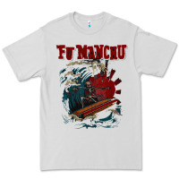 Dove Grey fu manchu Premium Tee - artisFamous