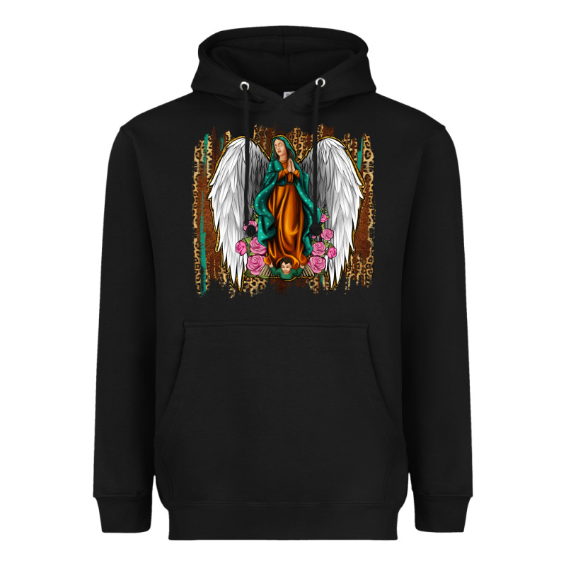 Lady Of Guadalupe Heavyweight Hoodie by Jasminsmagicworld | Teevron