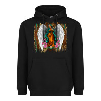 Black lady of guadalupe Heavyweight Hoodie - Jasminsmagicworld
