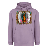 Lavender lady of guadalupe Heavyweight Hoodie - Jasminsmagicworld