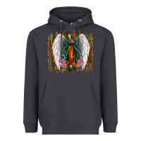 Smoke lady of guadalupe Heavyweight Hoodie - Jasminsmagicworld