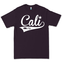 Plum camo cali Premium Tee - artisFamous